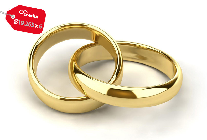 fuego Abreviar Pórtico Año de boda! Adquirí 2 anillos de matrimonio en oro de 10k a ₡115.590 |  Titicupon