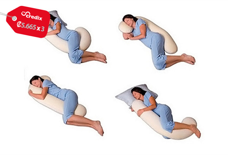 colchones, sleepy, almohada, cuerpo, entero, soporte, cabeza, brazos, rodilla, 